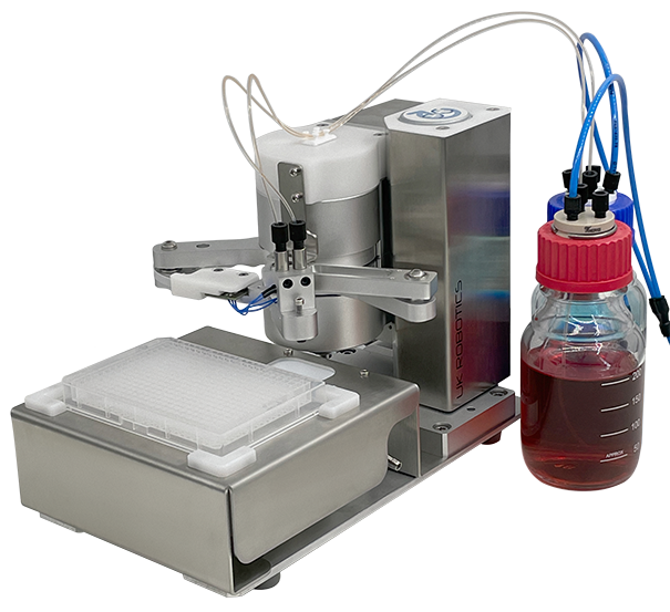 automated non-contact SBS plate dispenser